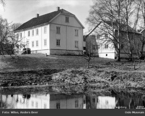 Nordberg gård 1928. Foto: A. B. Wilse / Oslo Museum / CC-BY-SA