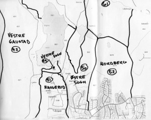 Grenser mellom gårdene