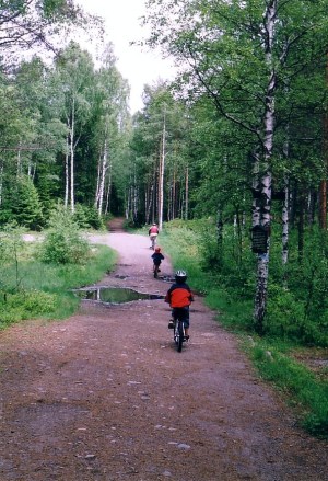 Ankerveien ved Nedre Blanksjø