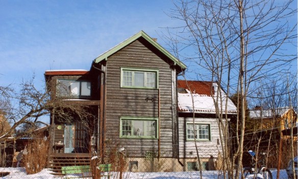 Bull- Hansenfamiliens bolig i Bakkehaugveien 18. Foto: Knut Olborg